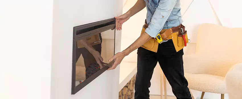 Metal Fireplace Installation in Bristol, Connecticut
