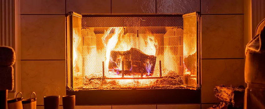 Mendota Hearth Landscape Fireplace Installation in Bristol, Connecticut