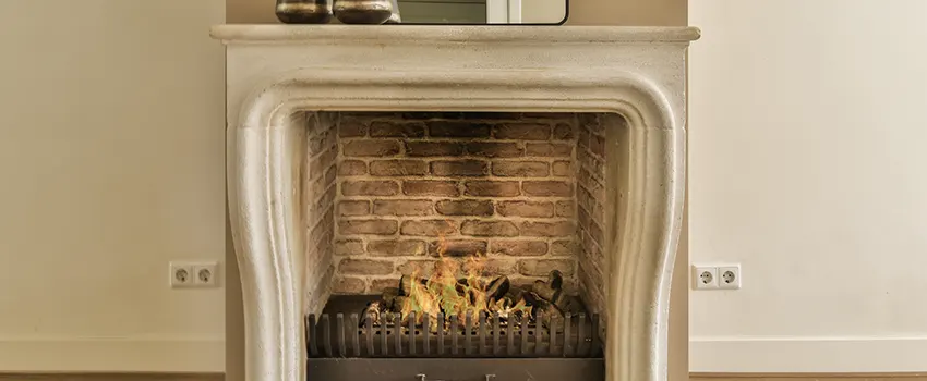 Vintage-style Fireplace Redesign in Bristol, Connecticut