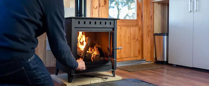 Open Hearth Wood Fireplace Installation in Bristol, CT